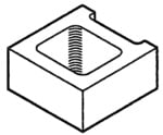 Block 8", Half Block, Half-High [Drawing]