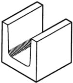 Block 8", Lintel, Half Block [Drawing]