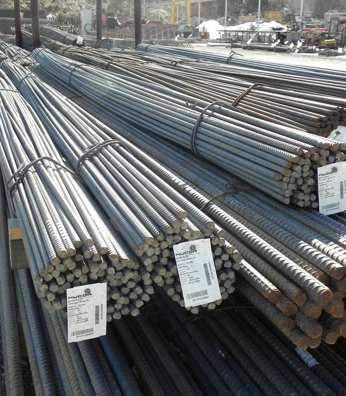 Rebar 60 Grade Anchorage Sand Gravel