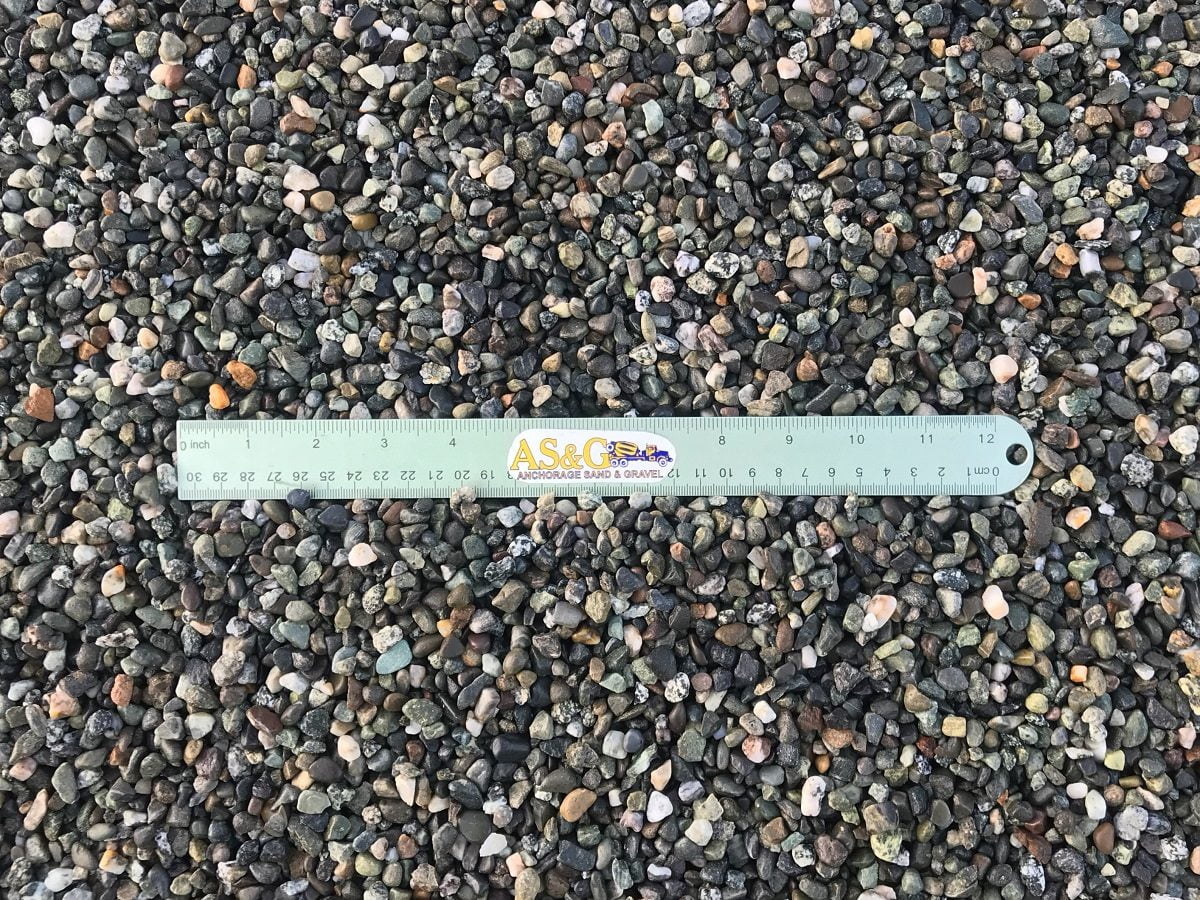 3/8" Minus Concrete Pea Gravel