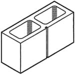 Block 6", 1-Scored, Standard [Drawing]