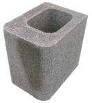 Block 6" Double Bullnose, Half