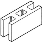 Block 6", Gutless, Open End