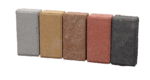 Holland Pavers Solid: Gray - Buff - Brown - Red - Black