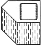 Block 8", Rake Face, Corner [Drawing]