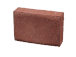 Cobblestone Paver Rectangle, Aurora Red