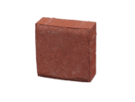 Cobblestone Paver Square, Aurora Red