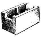 Block 10", Bond Beam