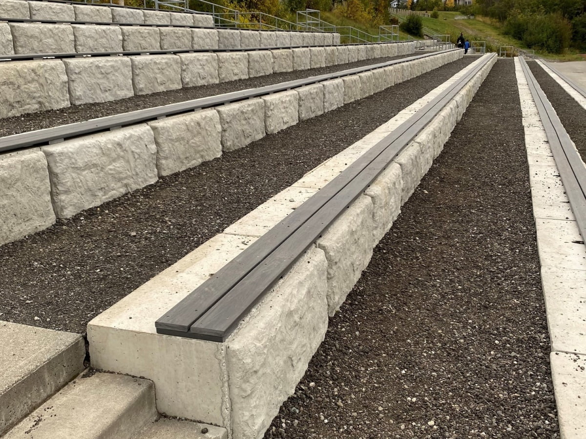 Landscape Block Bleachers