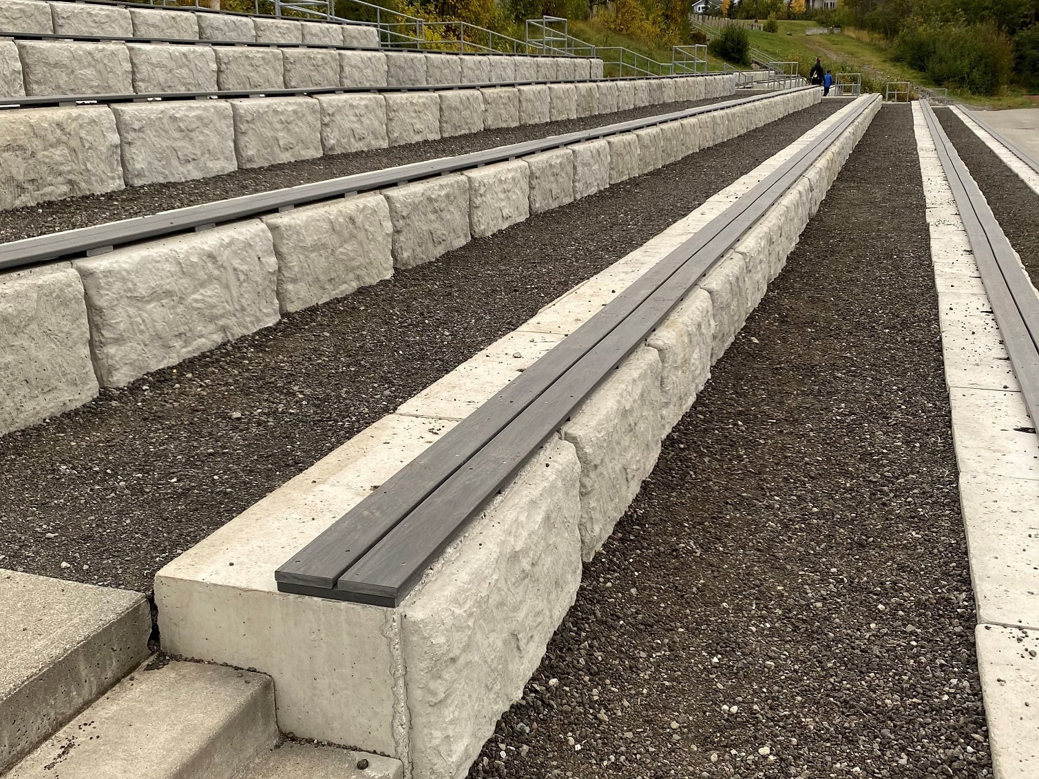 Landscape Block Bleachers