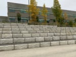 Landscape Block bleachers