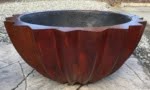Stained Mex 18''H Planter